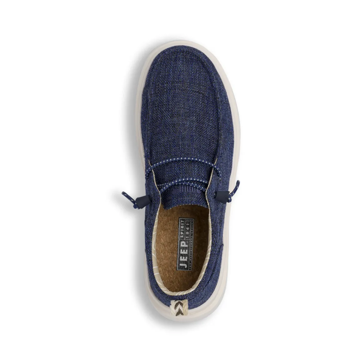 Sneakers blu da Donna in tessuto con lacci elastici Jeep Spirit