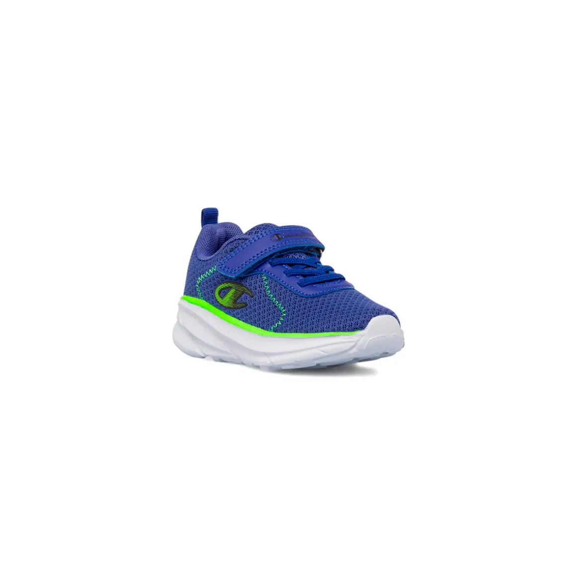 Sneakers blu da Primi Passi Bambino con strappo Champion
