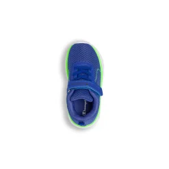 Sneakers blu da Primi Passi Bambino con strappo Champion