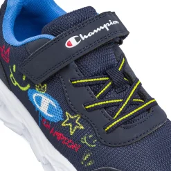 Sneakers blu da Ragazzo con luci e strappo Champion