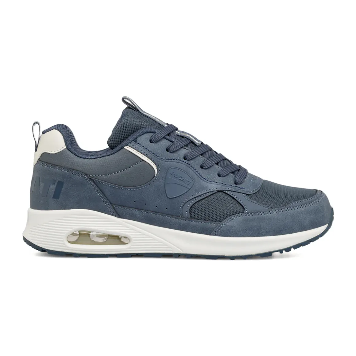 Sneakers blu da Uomo con ammortizzazione ad aria Ducati