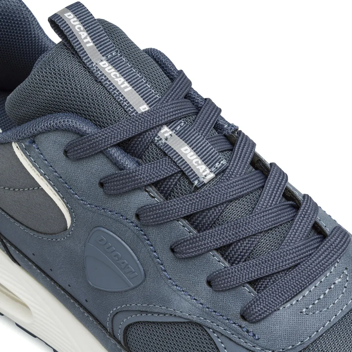 Sneakers blu da Uomo con ammortizzazione ad aria Ducati