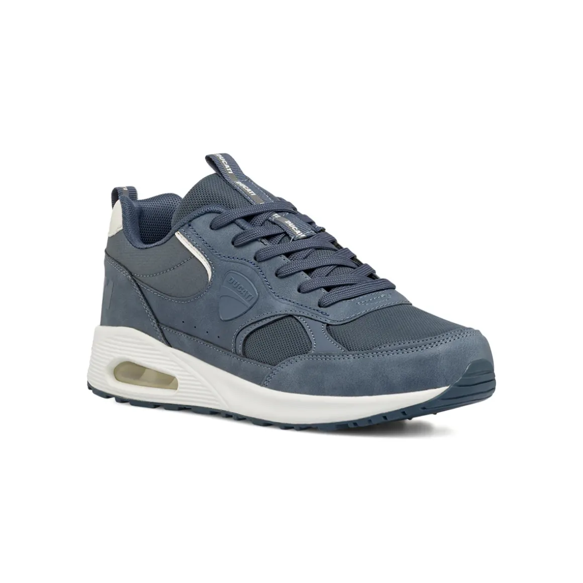 Sneakers blu da Uomo con ammortizzazione ad aria Ducati