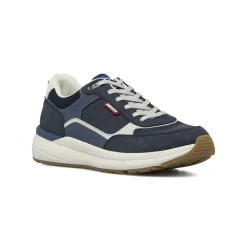 Sneakers blu da Uomo con dettagli effetto scamosciato Ducati