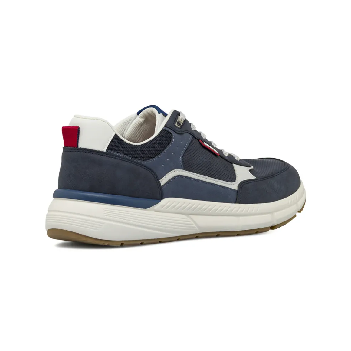 Sneakers blu da Uomo con dettagli effetto scamosciato Ducati