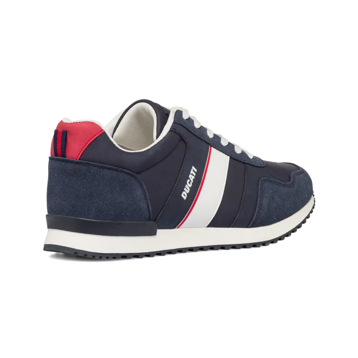 Sneakers blu da Uomo con dettaglio laterale Ducati