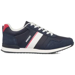Sneakers blu da Uomo con dettaglio laterale Ducati