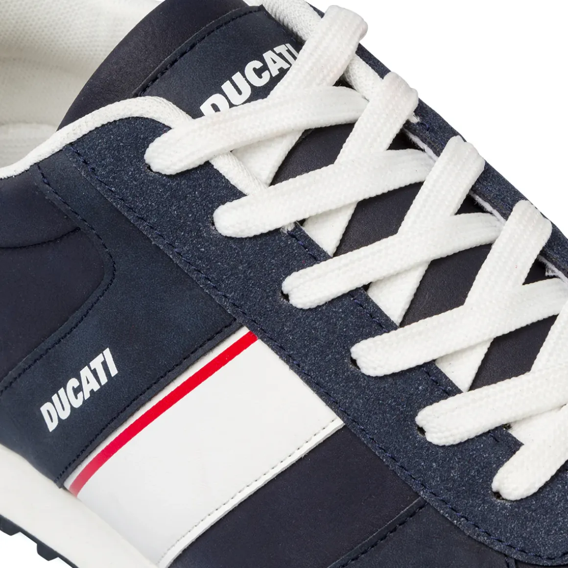 Sneakers blu da Uomo con dettaglio laterale Ducati