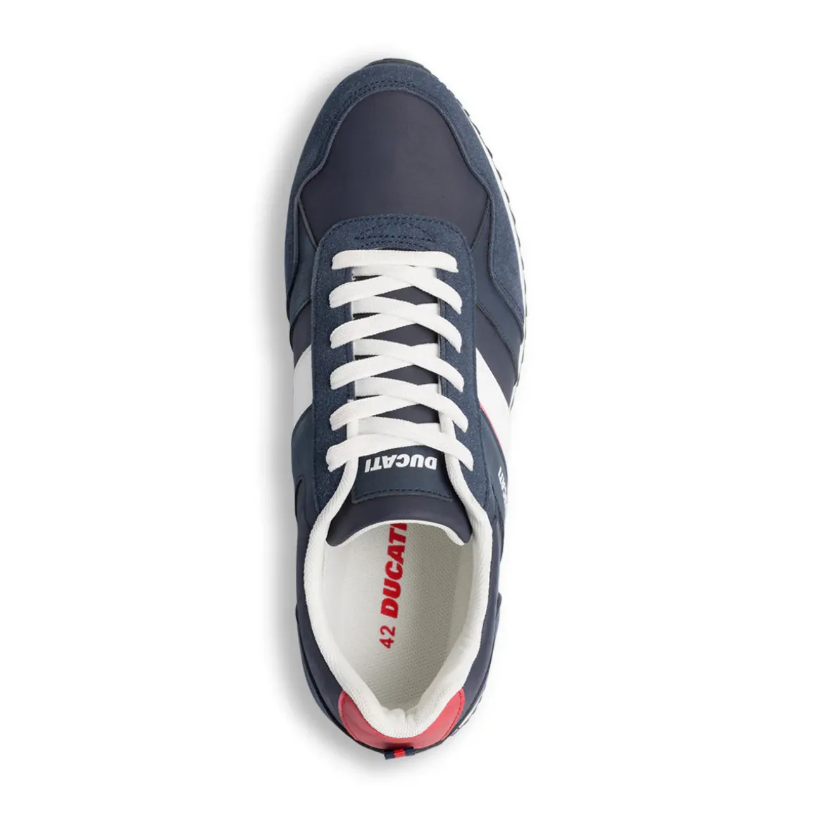 Sneakers blu da Uomo con dettaglio laterale Ducati