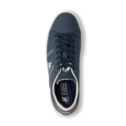 Sneakers blu da Uomocon dettaglio logo laterale U.S. Grand Polo
