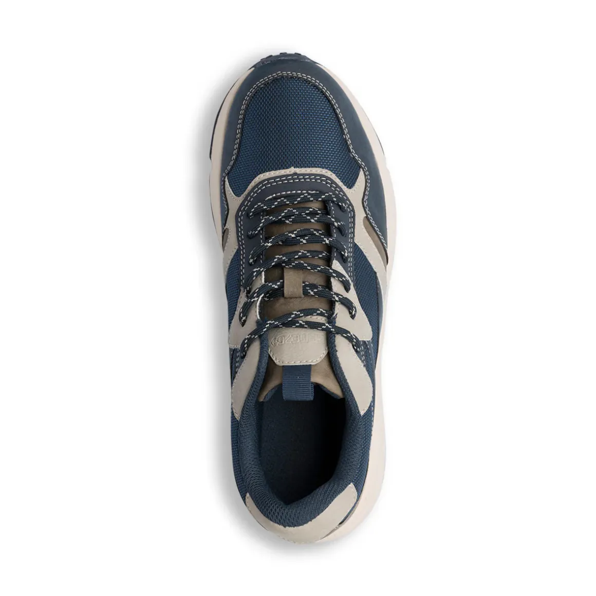 Sneakers blu da Uomo con dettagli a contrasto e lacci frontali Gate 76