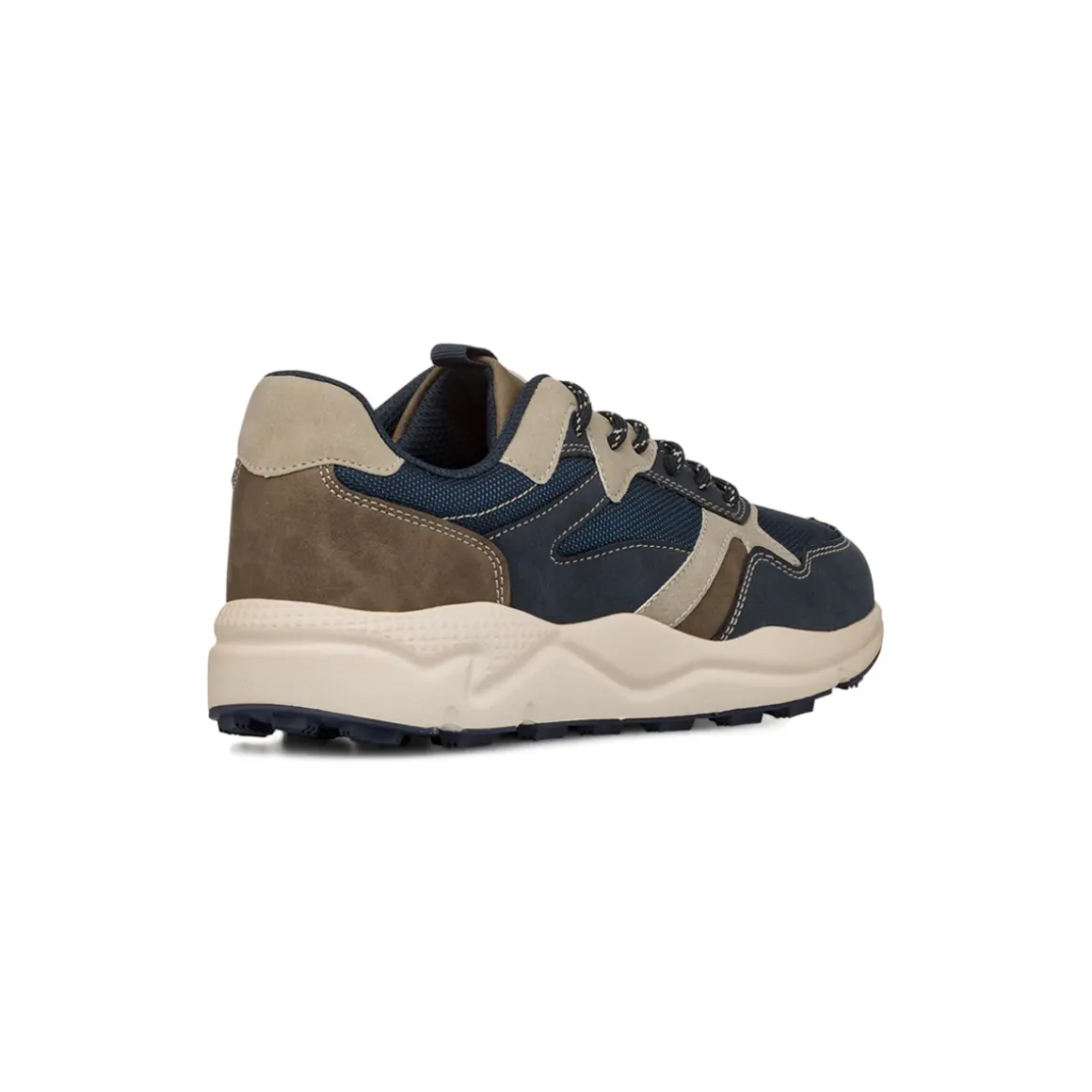 Sneakers blu da Uomo con dettagli a contrasto e lacci frontali Gate 76