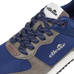Sneakers blu da Uomo con dettagli effetto scamosciato grigi Ellesse