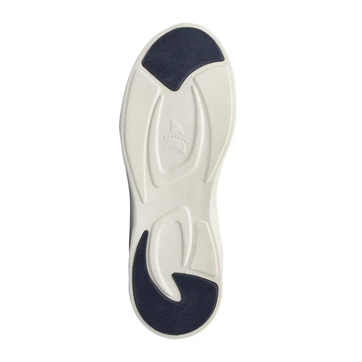 Sneakers blu da Uomo con inserti effetto scamosciato Navigare