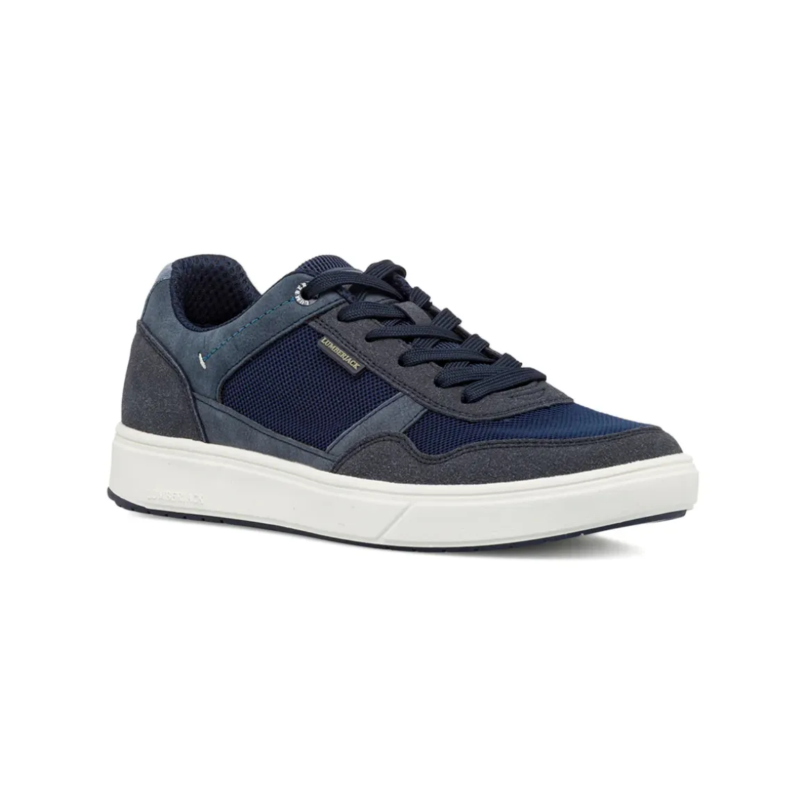 Sneakers Blu da Uomo con inserti in tessuto Lumberjack