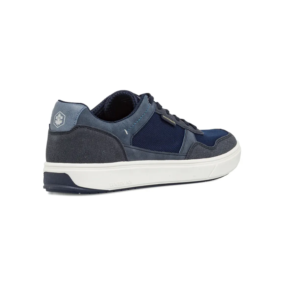 Sneakers Blu da Uomo con inserti in tessuto Lumberjack