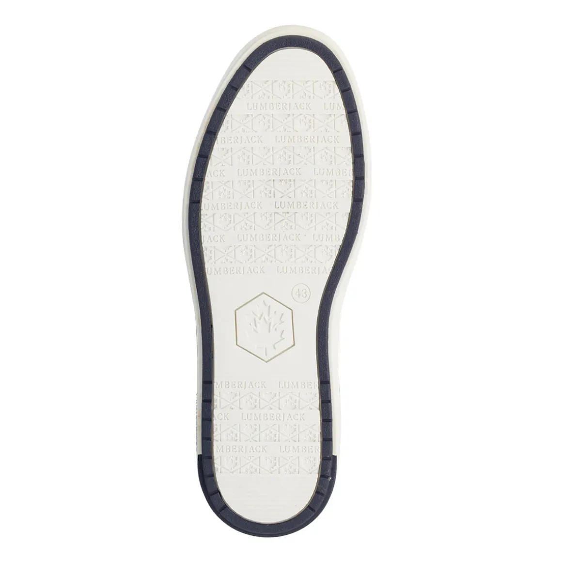 Sneakers Blu da Uomo con inserti in tessuto Lumberjack