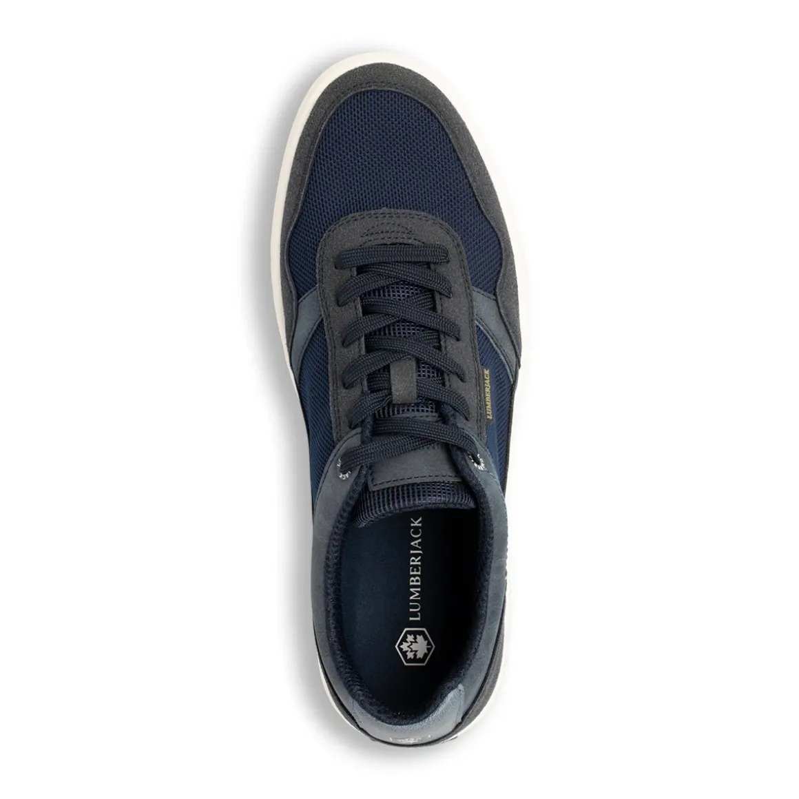 Sneakers Blu da Uomo con inserti in tessuto Lumberjack