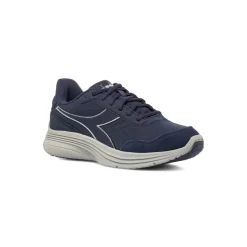 Sneakers blu da Uomo con logo in tono Diadora