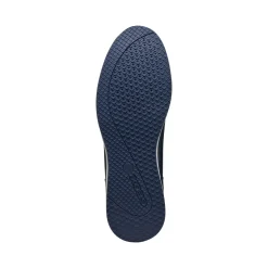 Sneakers blu da Uomo con suola traspirante e fondo a contrasto Geox