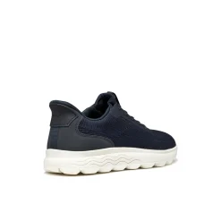Sneakers Blu da Uomo in tessuto mesh traspirante Geox Fast In