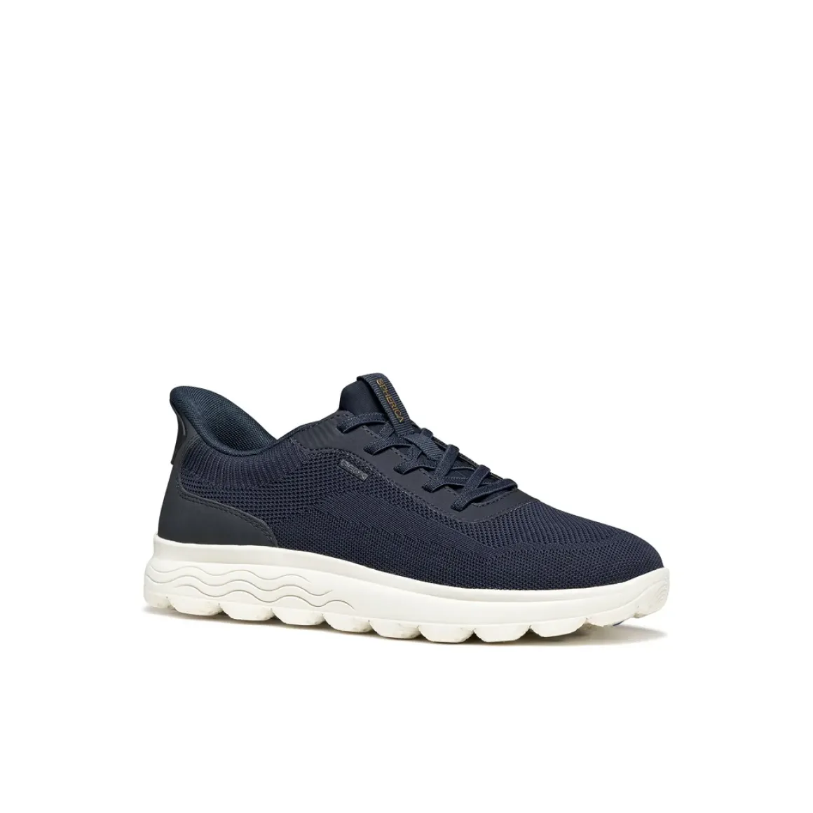 Sneakers Blu da Uomo in tessuto mesh traspirante Geox Fast In