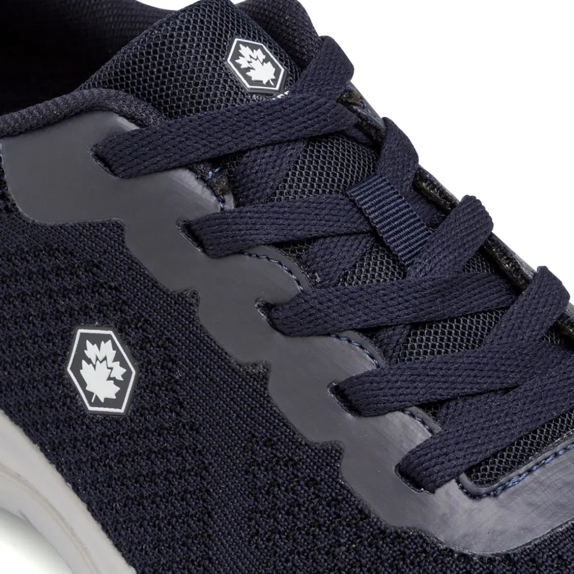 Sneakers Blu da Uomo in tessuto traforato e logo Lumberjack