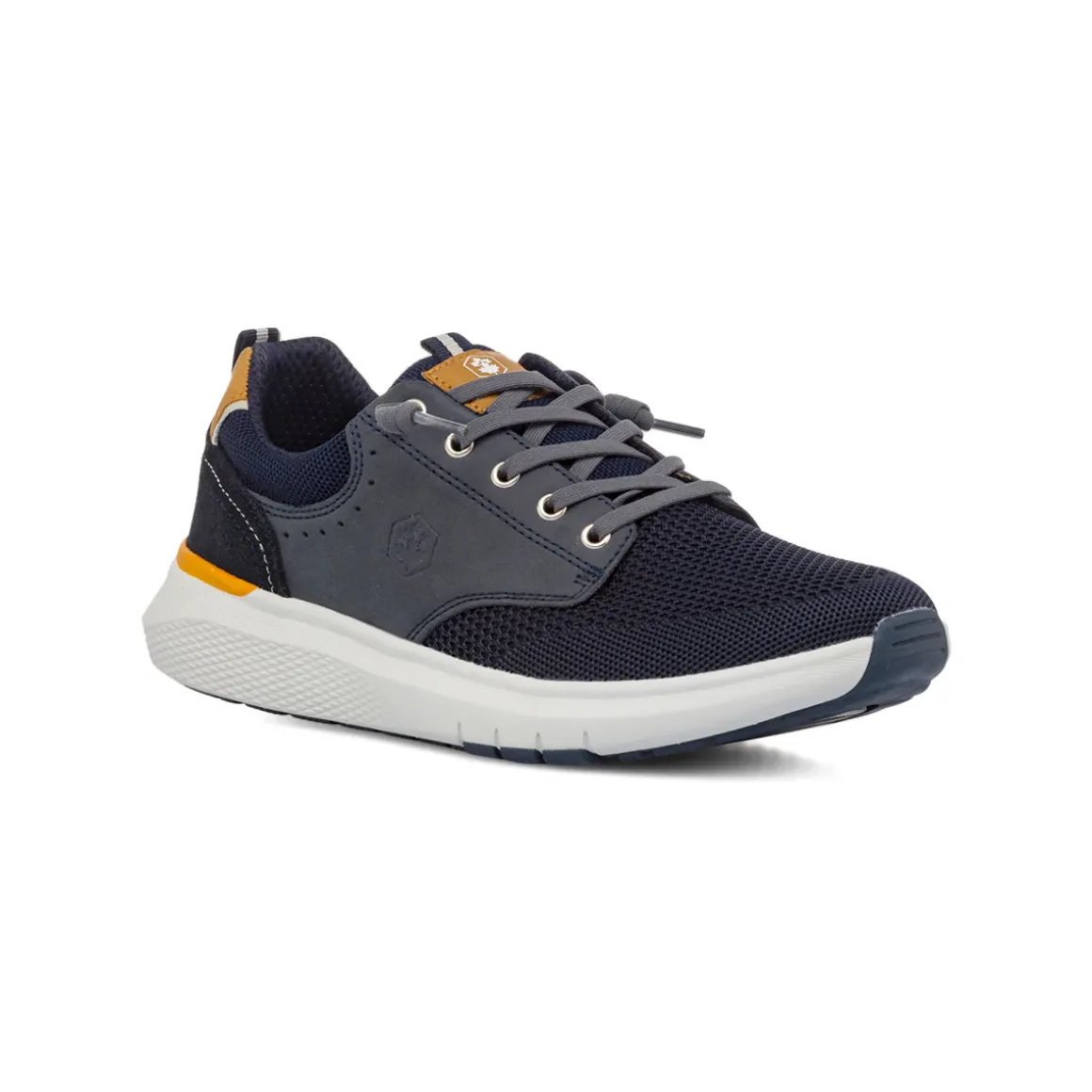 Sneakers blu da Uomo in tessuto mesh Lumberjack