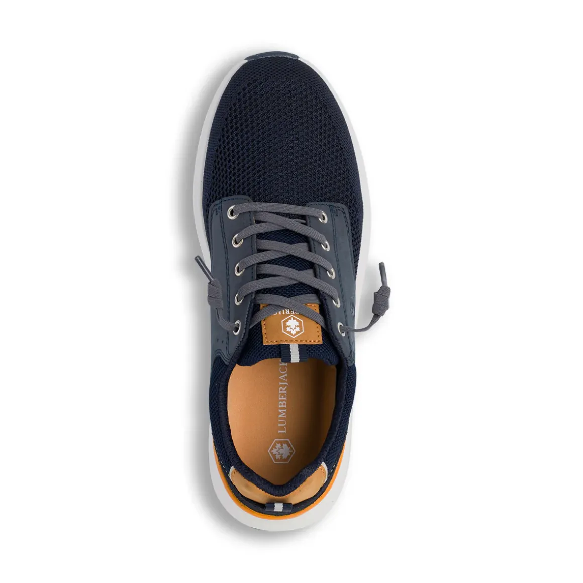 Sneakers blu da Uomo in tessuto mesh Lumberjack