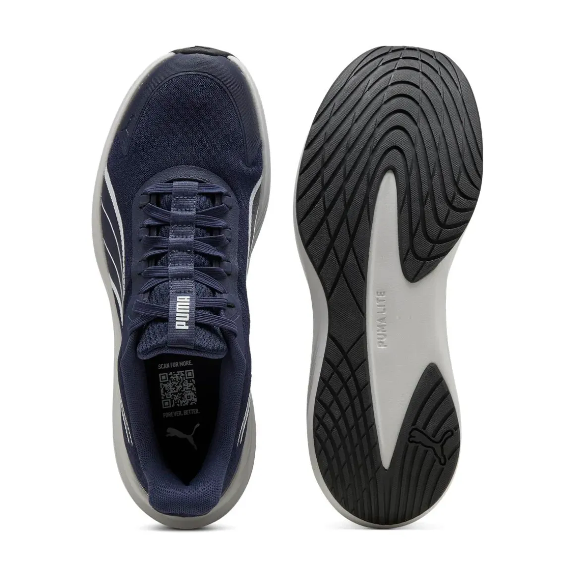 Sneakers blu da Uomo in tessuto mesh con tecnologia Puma Lite Puma