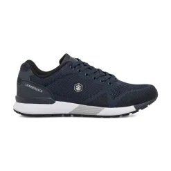 Sneakers blu da Uomo in tessuto traspirante con memory foam Lumberjack