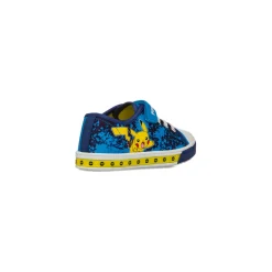 Sneakers blu e gialle da Bambino con luci Pikachu