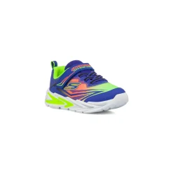 Sneakers blu e giallo fluo da Ragazzo con luci Skechers Flex Glow Ultra