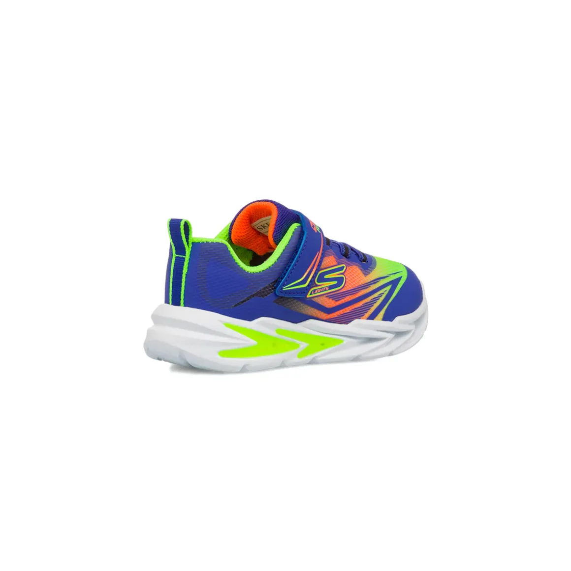 Sneakers blu e giallo fluo da Ragazzo con luci Skechers Flex Glow Ultra