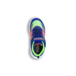 Sneakers blu e giallo fluo da Ragazzo con luci Skechers Flex Glow Ultra