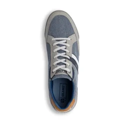 Sneakers blu jeans da Uomo con dettagli grigi Glams