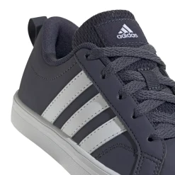 Sneakers blu navy da ragazzo con strisce bianche adidas VS Pace 2.0 K