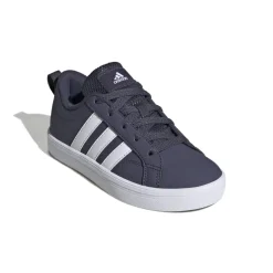 Sneakers blu navy da ragazzo con strisce bianche adidas VS Pace 2.0 K