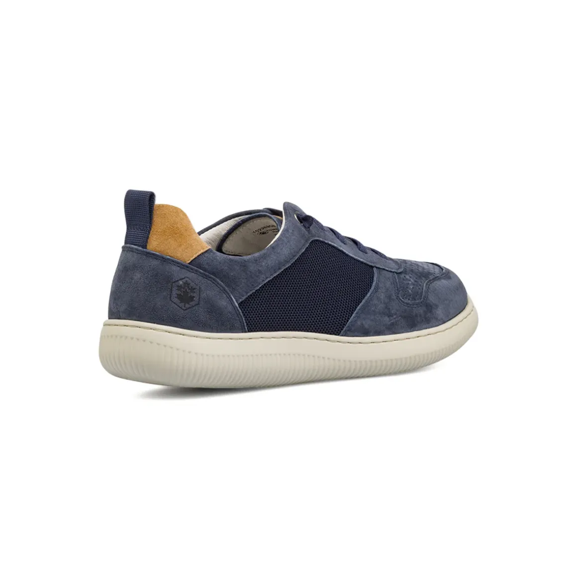 Sneakers blu navy da Uomo in suede e tessuto mesh Lumberjack