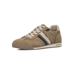 Sneakers casual beige da Uomo con dettagli blu e bianchi Glams