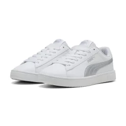 Sneakers casual bianche con dettaglio argento da ragazza Puma Rickie Classic