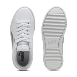 Sneakers casual bianche con dettaglio argento da ragazza Puma Rickie Classic