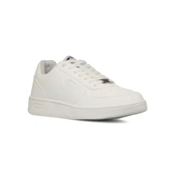Sneakers casual bianche da Uomo con logo in metallo Gas