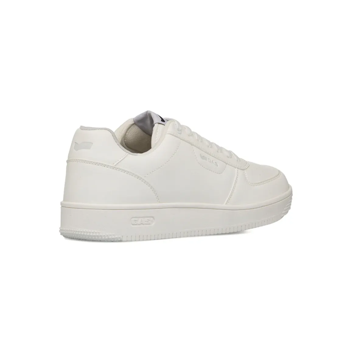 Sneakers casual bianche da Uomo con logo in metallo Gas