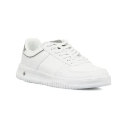 Sneakers casual bianche da Uomo con dettaglio grigio Lumberjack