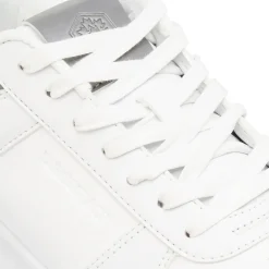 Sneakers casual bianche da Uomo con dettaglio grigio Lumberjack