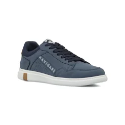 Sneakers casual blu da Uomo con logo laterale Navigare