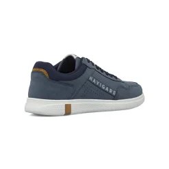 Sneakers casual blu da Uomo con logo laterale Navigare