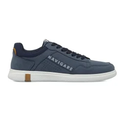 Sneakers casual blu da Uomo con logo laterale Navigare