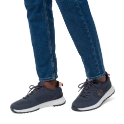 Sneakers casual blu navy da Uomo in tessuto Nautica